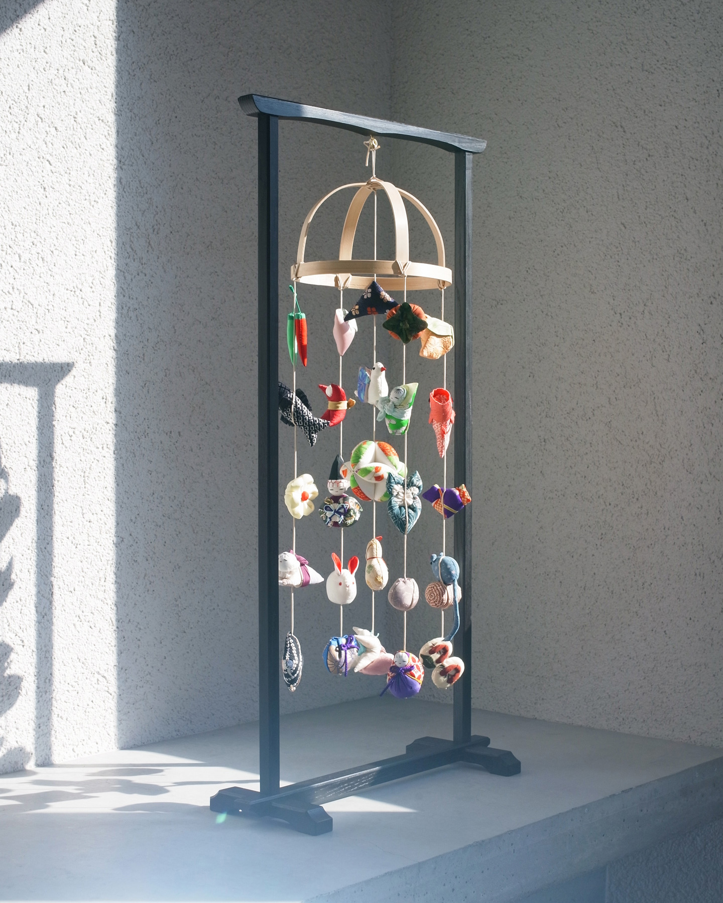 端午のつるし飾り 正面から見た全体像