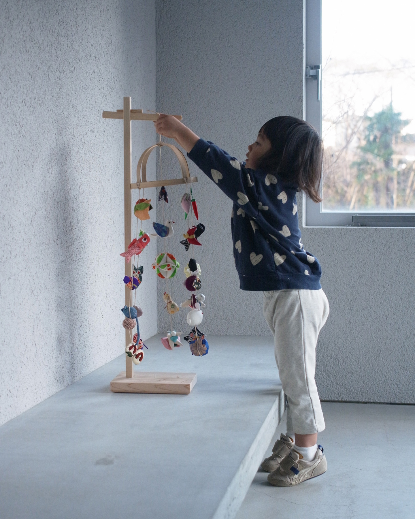 端午のつるし飾り 飾りの立体感