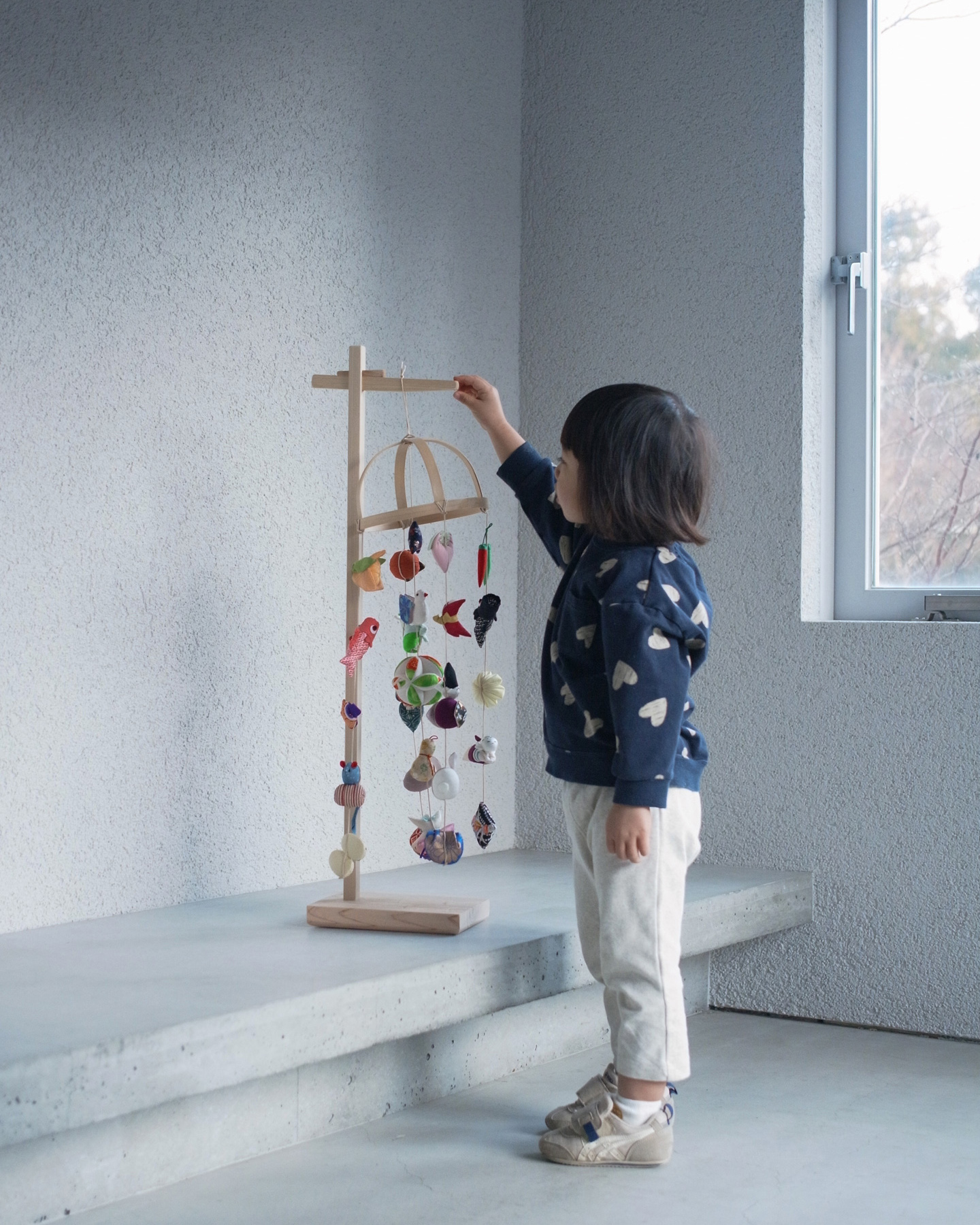 端午のつるし飾り 手仕事の温かみが伝わる部分