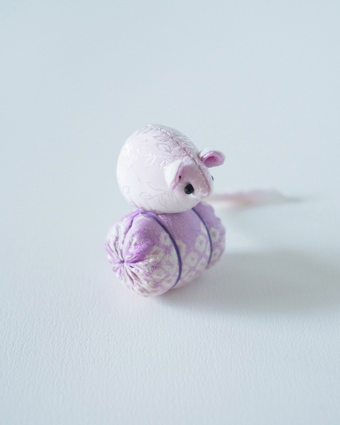 桃モチーフ 全体のリズム感